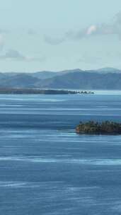 热带岛屿与海滩在棉兰老岛菲律宾