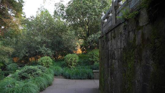 杭州飞来峰永福寺禅院风景