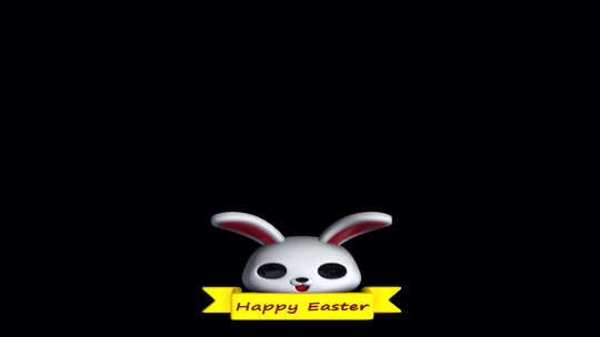 复活节快乐兔|复活节视频素材模板下载