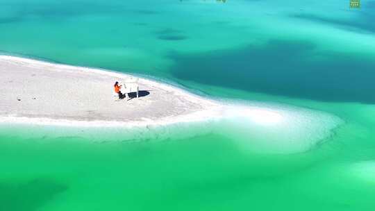 大柴旦 翡翠湖 青海 盐湖 青海旅游