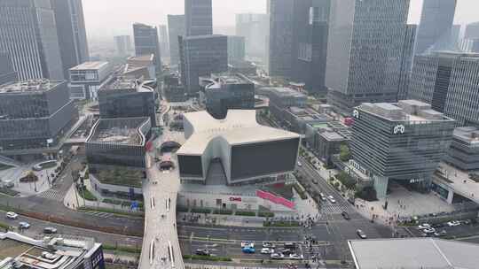 上海徐汇滨江西岸文化艺术中心航拍混剪