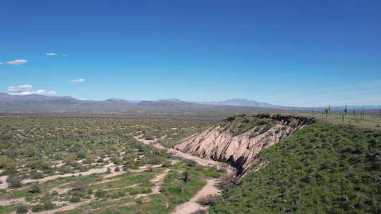 亚利桑那州凤凰城外的沙漠