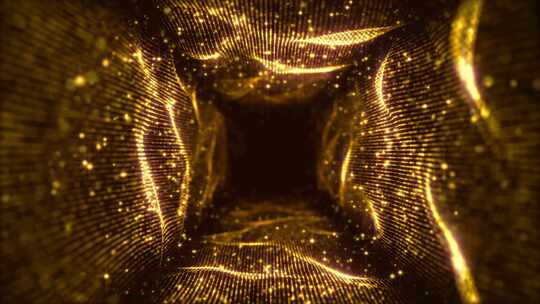 HD高清震撼粒子晚会舞台LED循环动态背景048