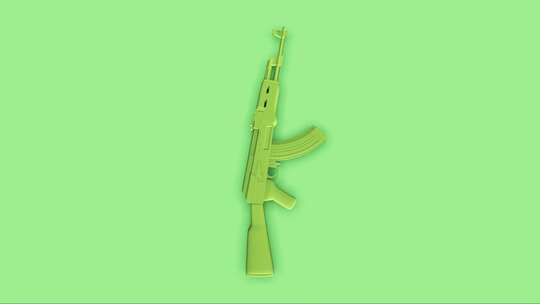 Ak 47绿色