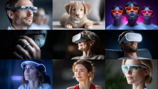 智能穿戴科技开启未来生活高清在线视频素材下载