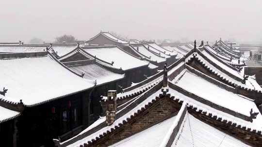 平遥古城雪景