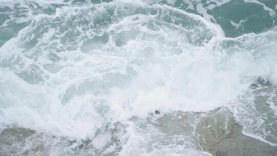 海浪波涛汹涌视频素材模板下载