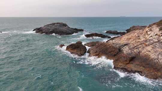 深圳海岸礁石航拍