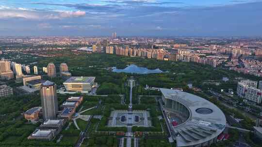 上海世纪公园视频素材模板下载