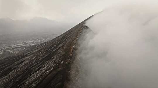 火山，Java，火山，羽毛