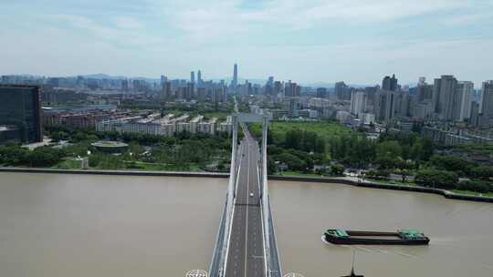 航拍浙江宁波城市宣传片宁波大景