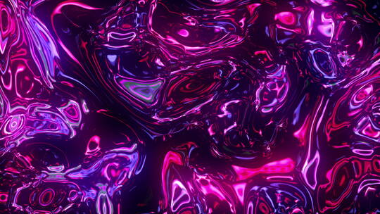 色彩鲜艳高端流体反光模拟动画贴图材质2