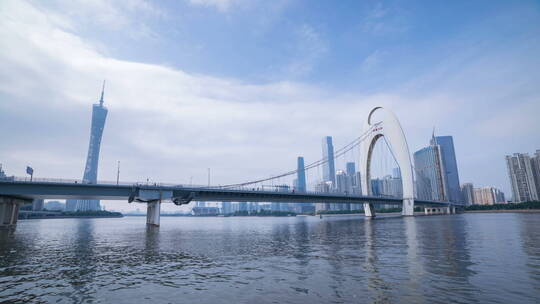广州珠江风光猎德大桥