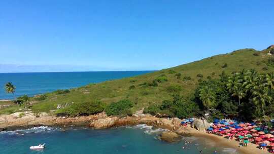 海滩 巴西 海浪