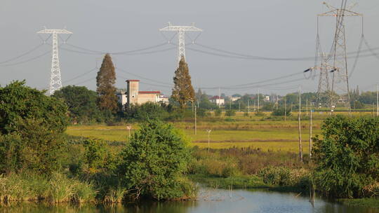 4K农村美景空镜