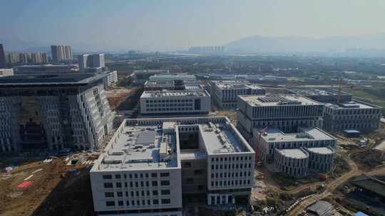 航拍福建福耀科技大学