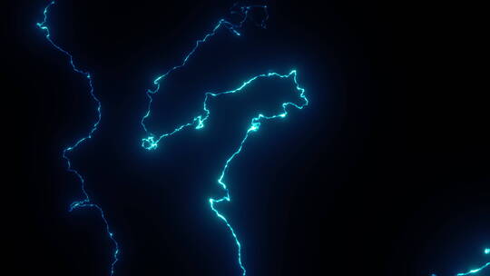 雷电特效素材