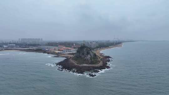 鱼鳞洲自然风景保护区航拍