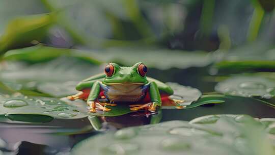 小动物生物多样性自然生态树林万物生长春天