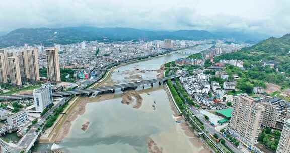 福建福鼎沙埕港流美特大桥航拍0031