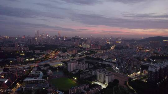 2022广州天河燕塘珠江新城夜景