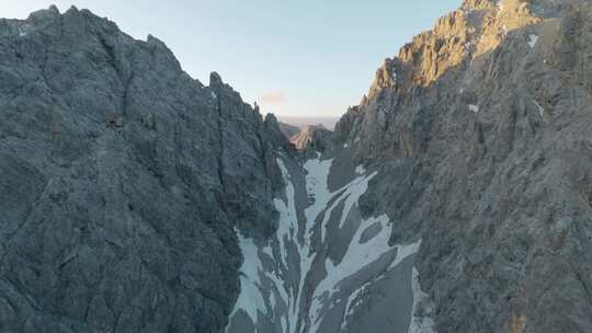 山脉，雪，山顶，山顶