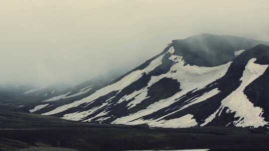 冰岛云雾延时