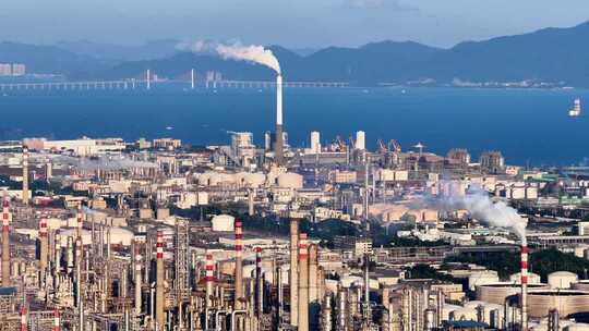 4k 15分钟 大型炼油厂厂区宣传片