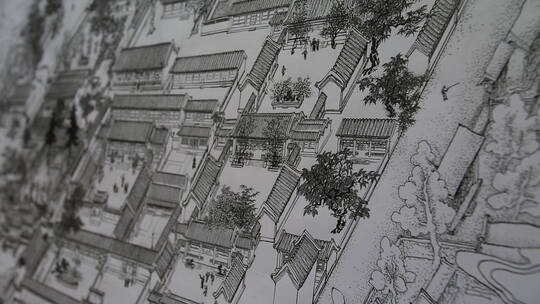 北京四合院建筑图历史文化建筑立体图