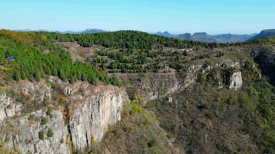 2023山东枣庄熊耳山景区秋季航拍宣传片段