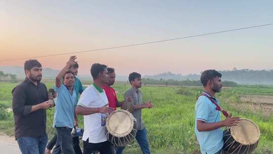 美食城道路景观