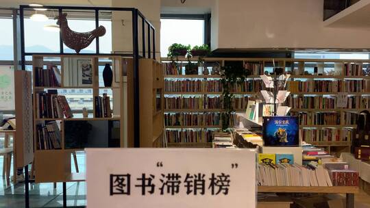 文艺范儿书店、书架，济南想书坊