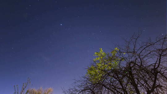 夜空与星星