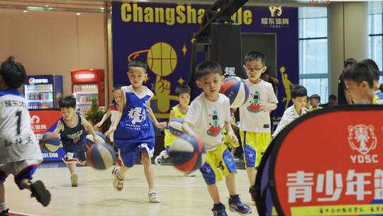 少年篮球训练篮球兴趣培训班打篮球合集