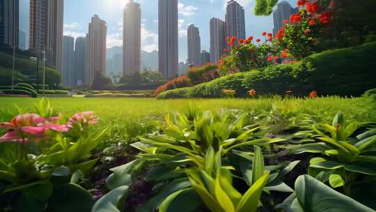 绿色碳中和生态城市