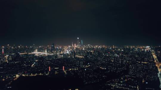 上海电影感城市夜景