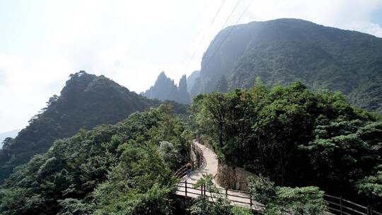 湖南莽山五指峰景区4k航拍