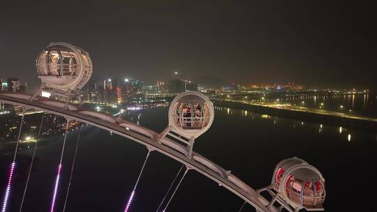 深圳欢乐港湾摩天轮夜景