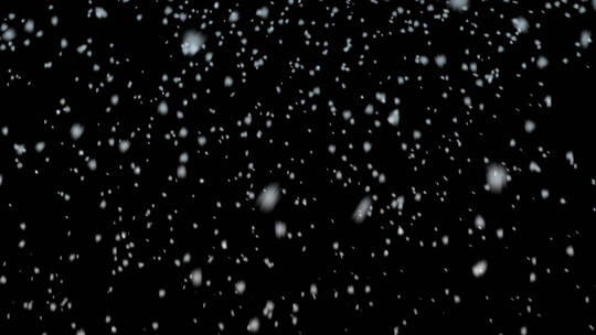 暴风雪冬季下雪雪花飘飞叠加暴雪天气 (1)视频素材模板下载