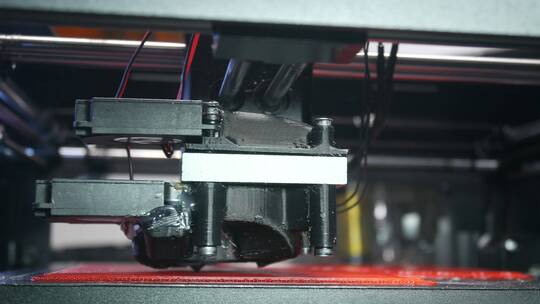 3D打印机的先进技术发展视频素材模板下载