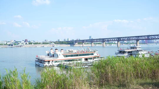 武汉汉阳江滩公园风景