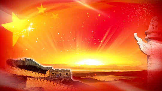 美丽中国梦 歌曲舞蹈LED大屏幕背景视频素材