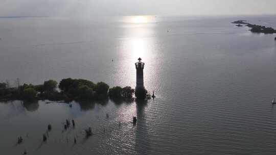 避风港 塘口 湖水湖光旅游