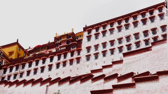 西藏拉萨布达拉宫人文