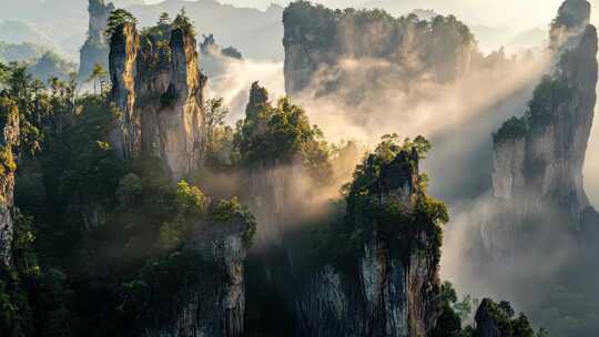 五岳名山风景