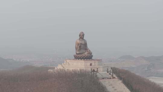 正觉寺金鼎大佛航拍