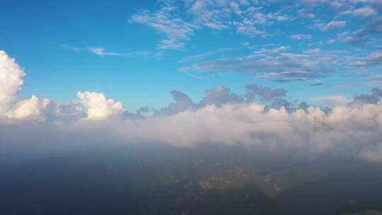 南五台山 钟南山 秦岭 云海 日出 云彩 蓝天