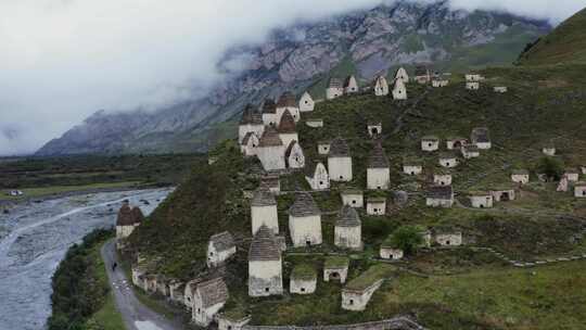 旅游，传统建筑，古代，山