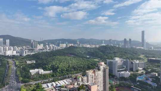 深圳福田CBD建筑航拍