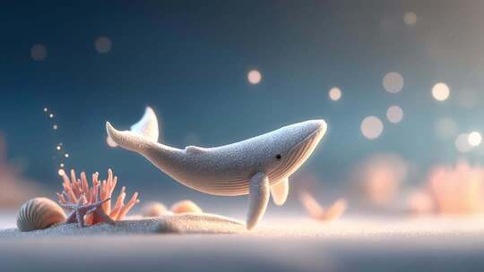 奇幻水族馆之旅深海生物的绚丽世界